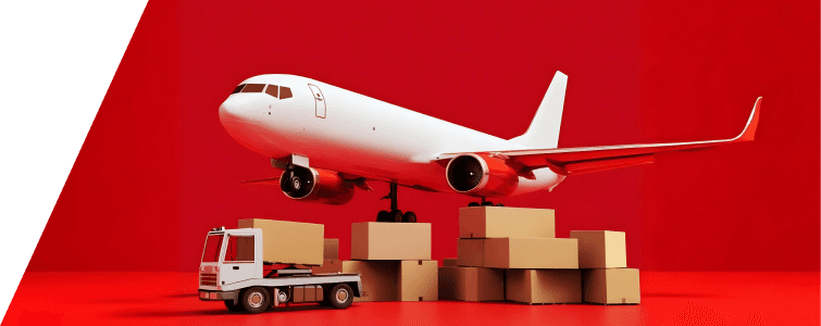 Shipping from China illustration